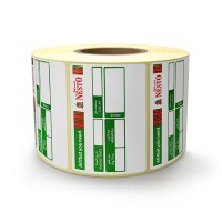 Custom Printing Scale Price Labels Stickers Roll for Supermarket Retail